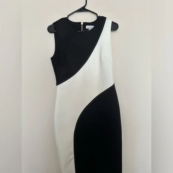 Calvin Klein Collection | Dresses | Calvin Klein Sz 6 Sleeveless Summer  Cocktail Dress | Poshmark